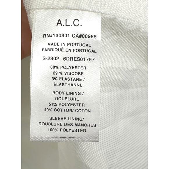 A.L.C. White Carlyle Dress Size 12 ($695) - Picture 9 of 10